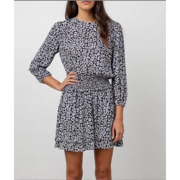 Rails Inez Black Batik Cheetah‎ Dress - Picture 1 of 7